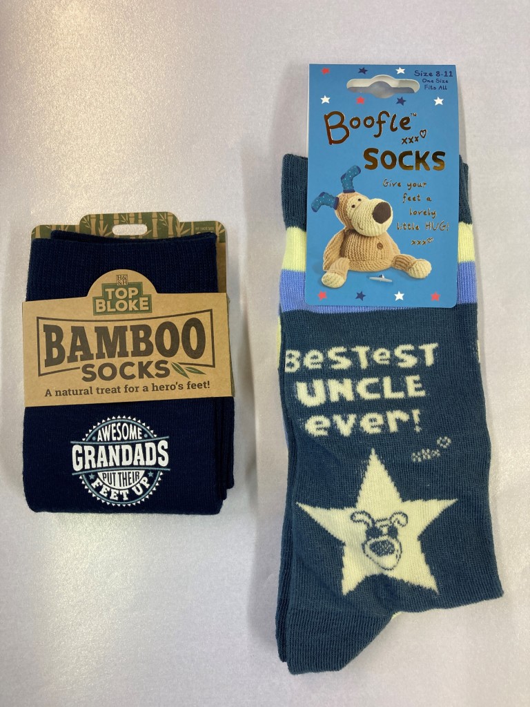 Above: A winner for Something Special were men’s socks.