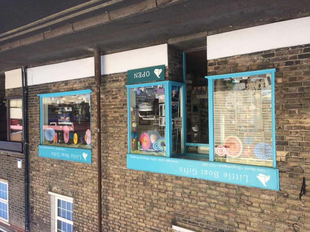 Above: Little Boat Gifts in Brightlingsea.