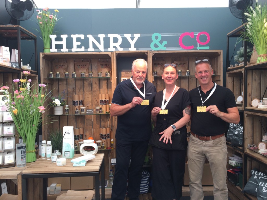 Above: Team Henry & Co. From left to right: Bob Harper, Jo Stubbs and Steve Powell.