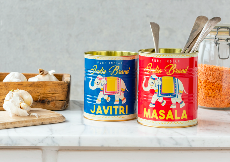 Above: Colourful kitchen giftware.