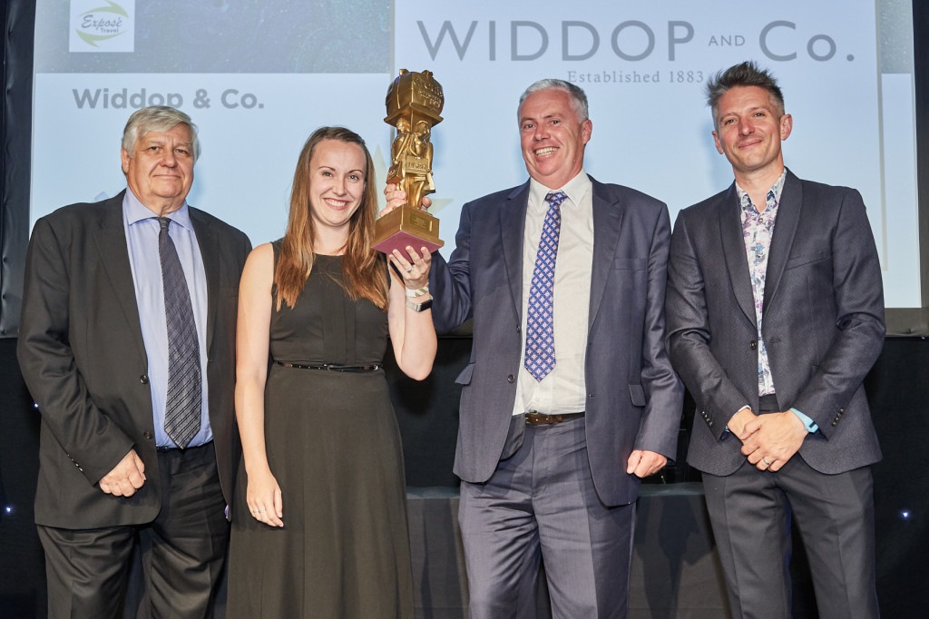 Above: Winner of the Gold trophy was Widdop & Co.