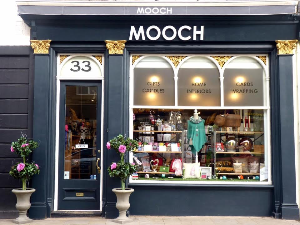Above: The first Mooch shop, on St Giles Street, Northampton.