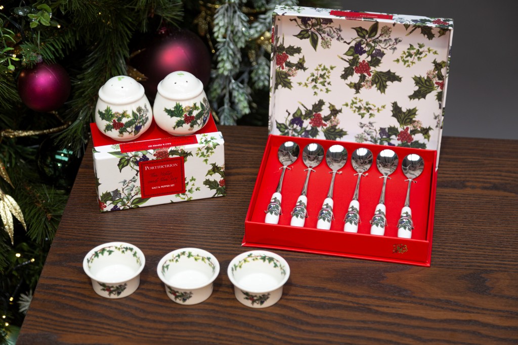 Above: Stand out products for Barkers included Christmas themed tableware from Portmeirion Group.