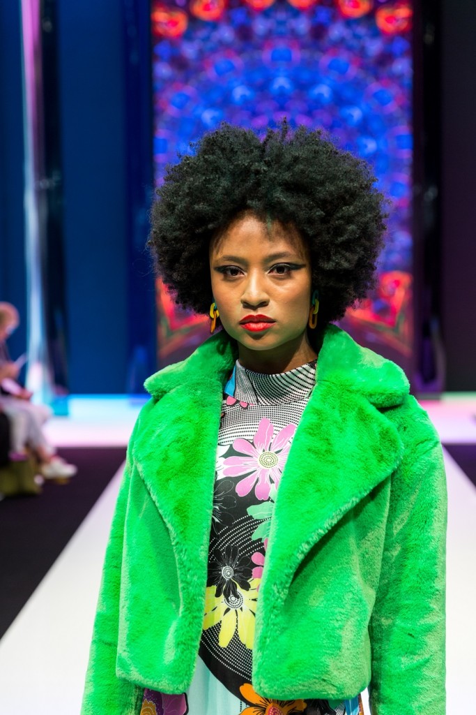 Above: Models with be sayshaying down the Moda catwalks each day wearing the season’s trends.