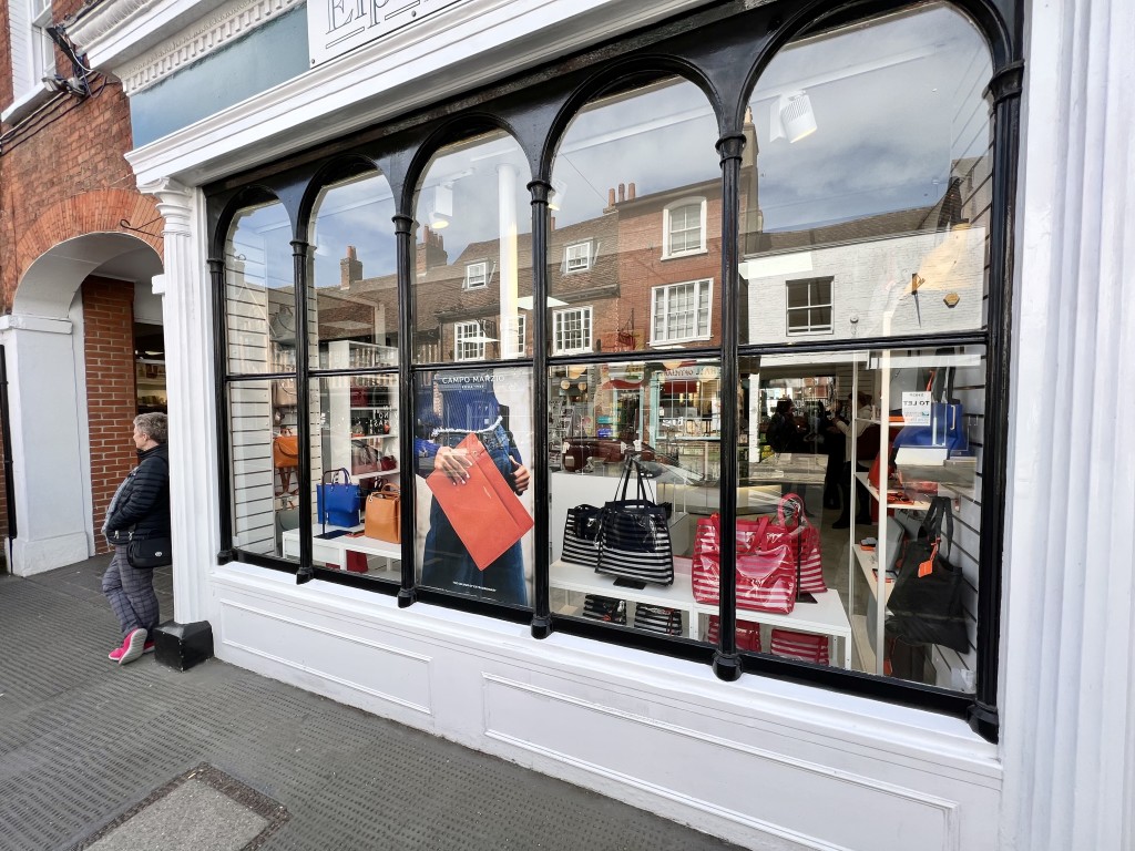 Above: Elphicks in Farnham are now Campo Marzio stockists.