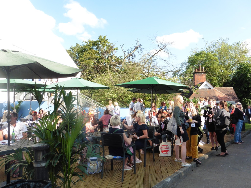 Above: The popular Sundowners drinks party will be taking place at the end of the first day of the show.