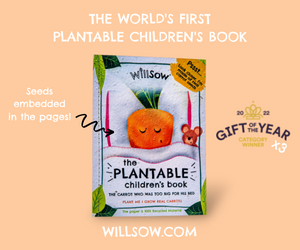 THE WORLD'S FIRST PLANTABLE CHILDREN'S BOOK FROM WILLSOW