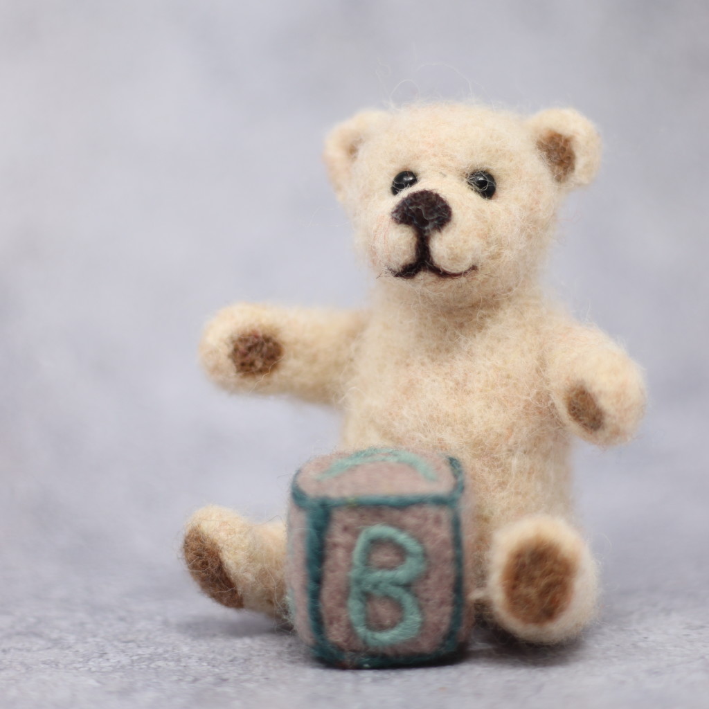 The Crafty Kit Company - The Crafty Kit Company's Little Teddy Needle Felting Kit