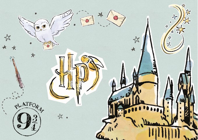 Above: Harry Potter Charms collection.
