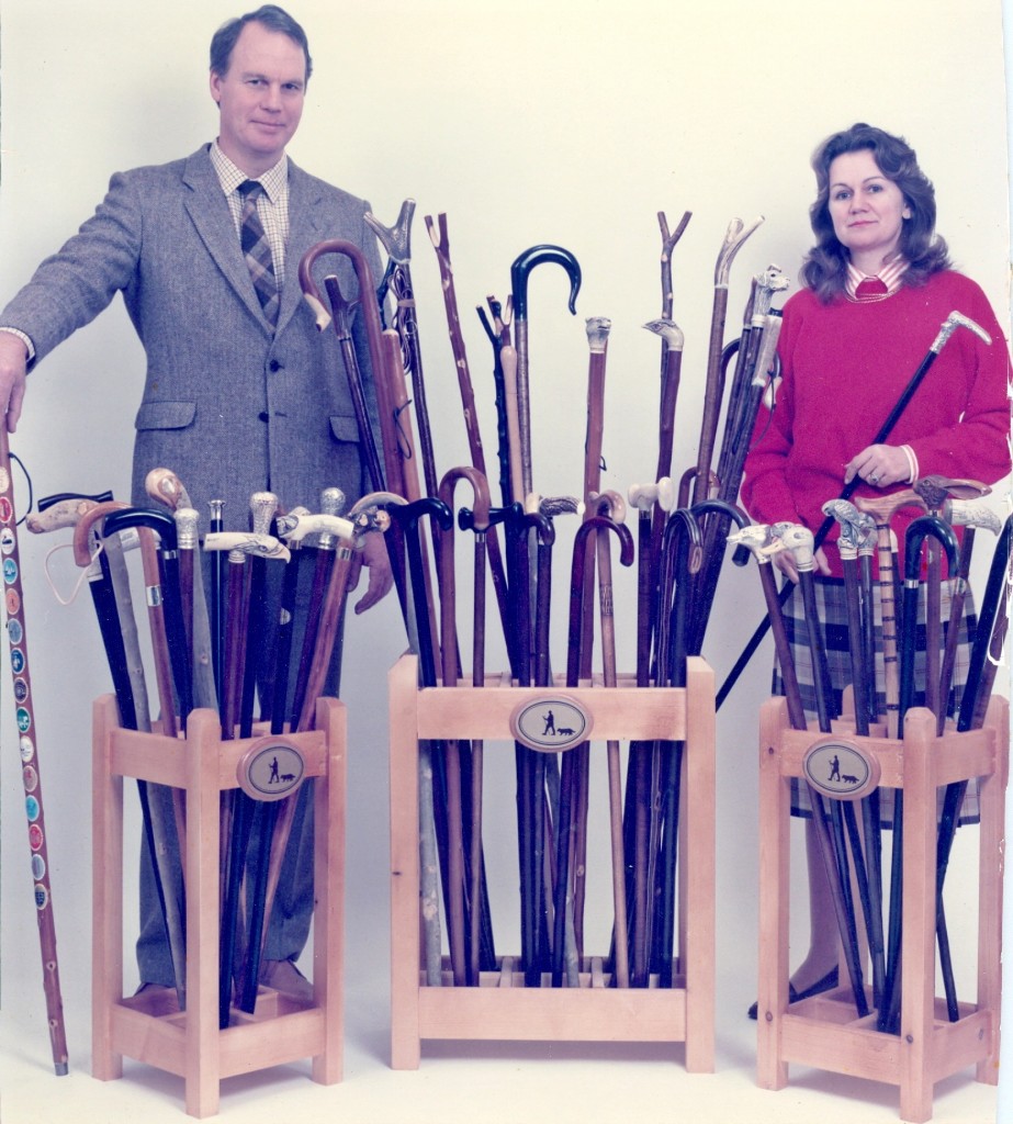 Above: Founders Ben and Diana Porter in 1989.