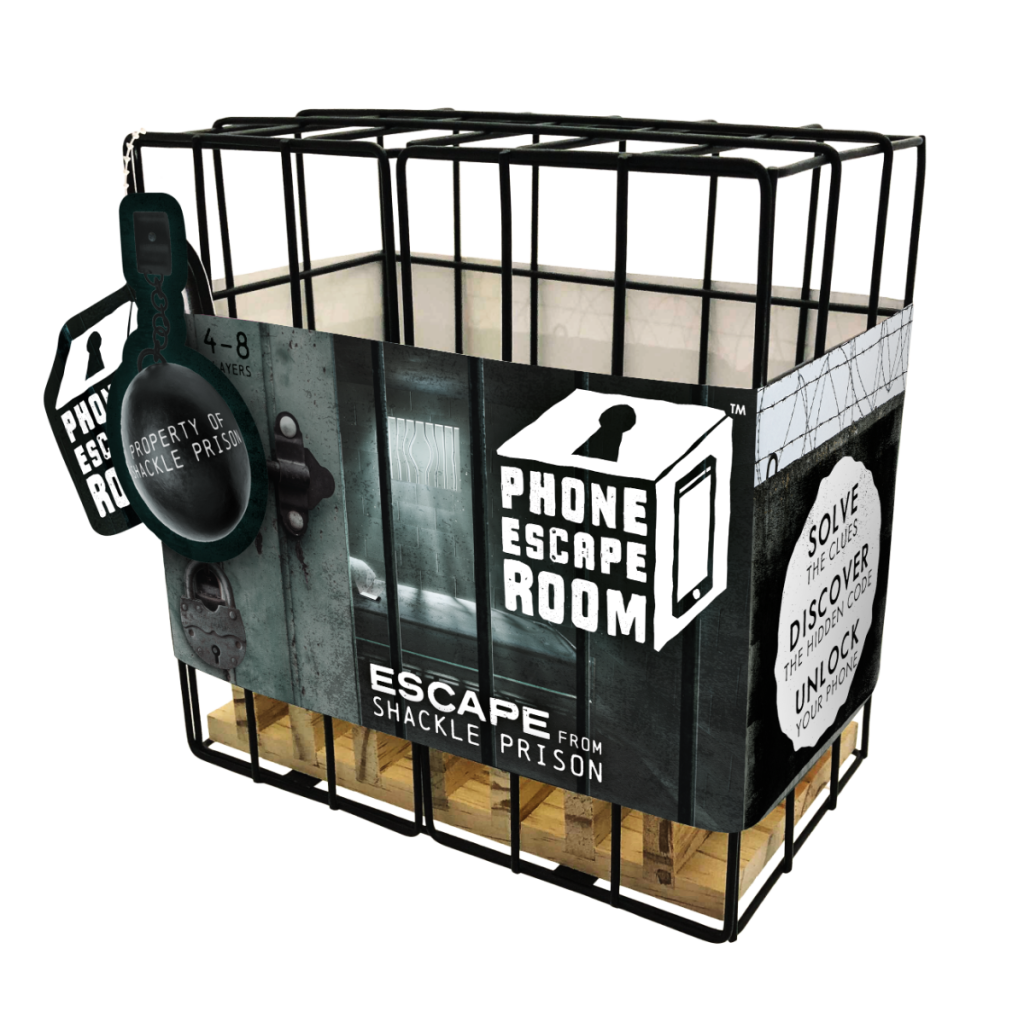 Above: Phone Escape Room from Boxer Gifts.