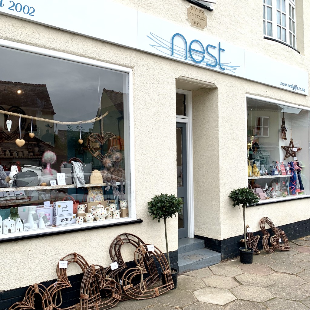 Above: One of three Nest gift stores.