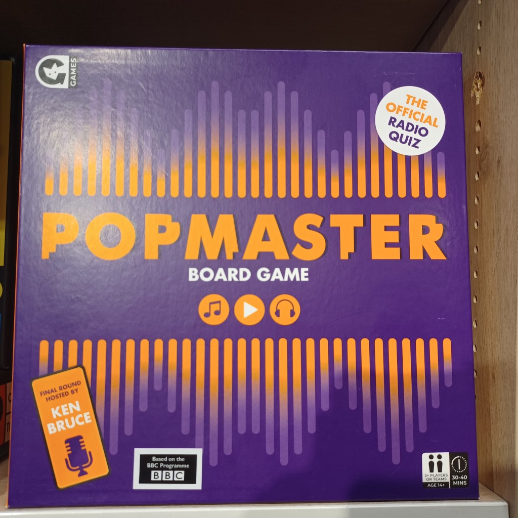 Above: Popmaster board game.