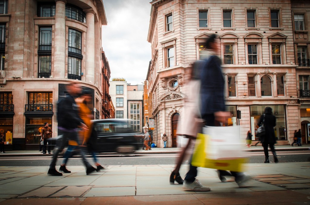 Above: Shoppers are being urged to vote for their favourite local businesses, to include retailers.