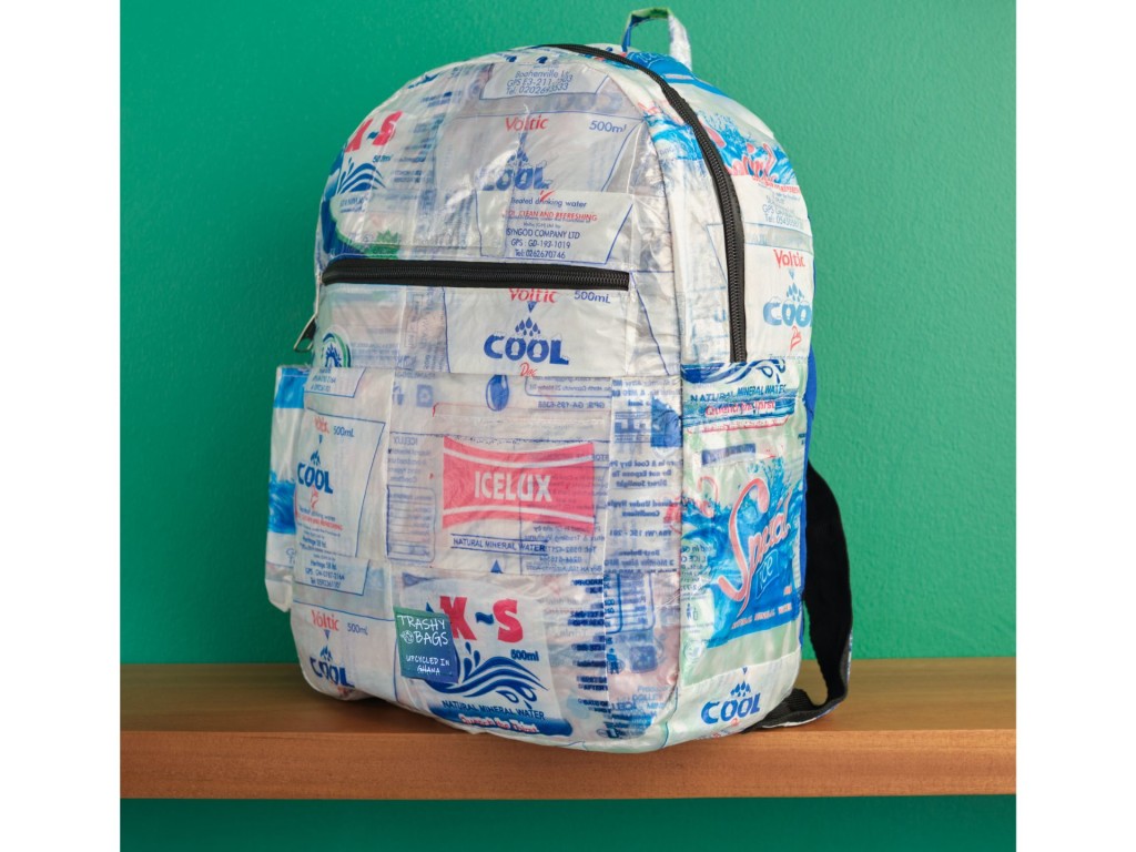 Above: Africa Limited’s Trashy School Bag.