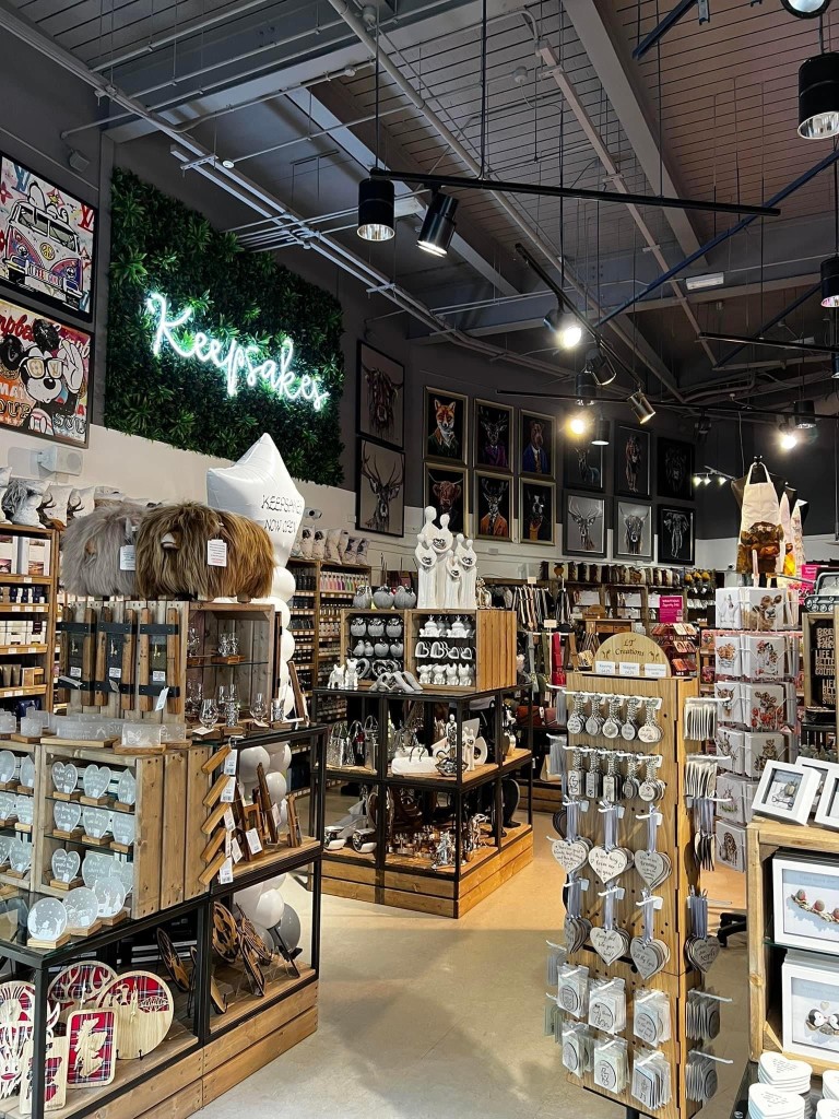 Above: The newly opened KeepSakes store in Dundee’s city centre.