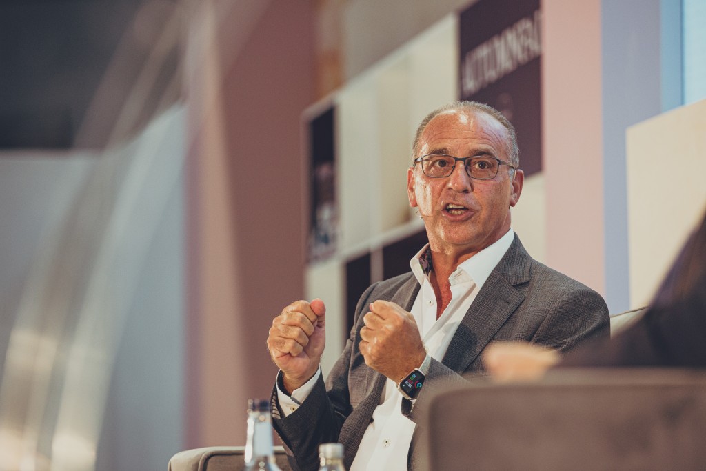 Above: Retail entrepreneur,  TV ‘dragon’ and #SBS  creator Theo Paphitis will be in conversation with The Sun’s business editor Ashley Armstrong on Tuesday 7 February at 2.30pm on the Inspiring Retail Stage in Hall 6.
