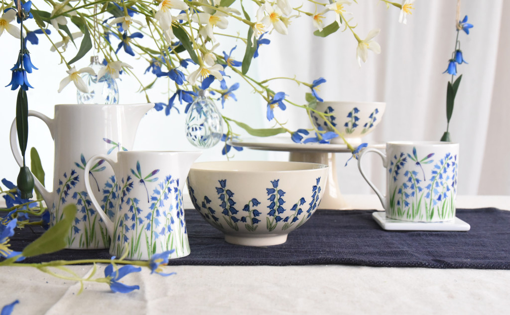 Above: Gisela Graham’s Bluebells collection.