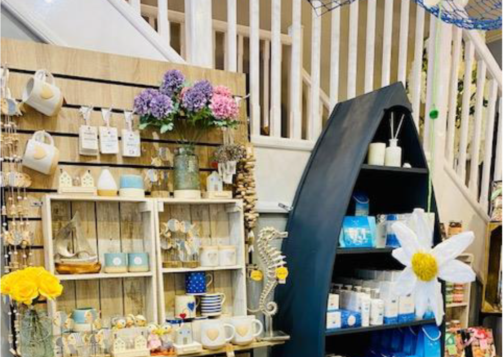 Above: Inside Maybugs’ Eastbourne store. The staircase will lead to The Market on the first floor.