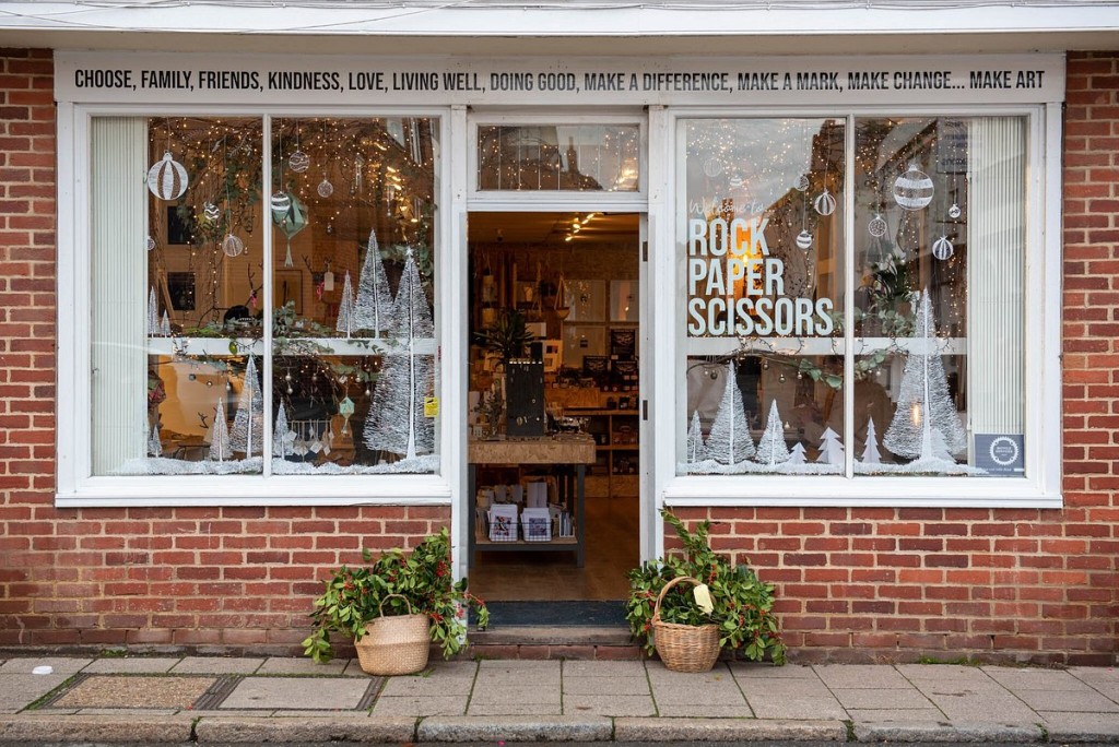 Above: Rock Paper Scissors in Canterbury.