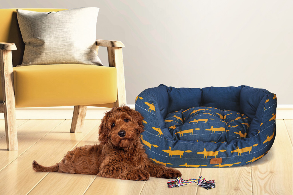 Above: A pet bed from Scion Living is one of 300 new product launches from Enesco.