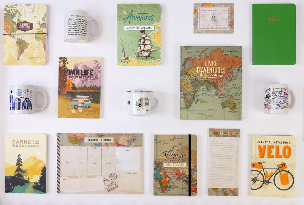 Above: Travel inspired giftware from Aventura Editions which is among the new exhibitors at Top Drawer.