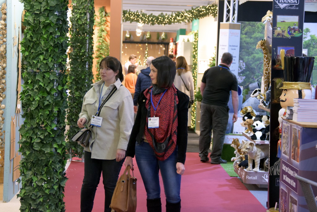 Above: Visitors browsing the aisles at this year’s show.