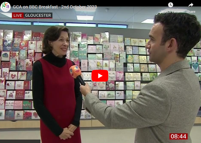 Above: The GCA’s ceo Amanda Fergusson was interviewed on BBC Breakfast about the Association’s Cardmitment campaign.