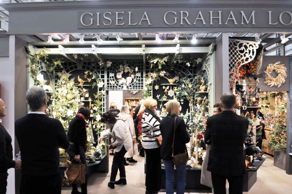 Above: Gisela Graham is among the returning companies. (Shown is the company’s stand last year).
