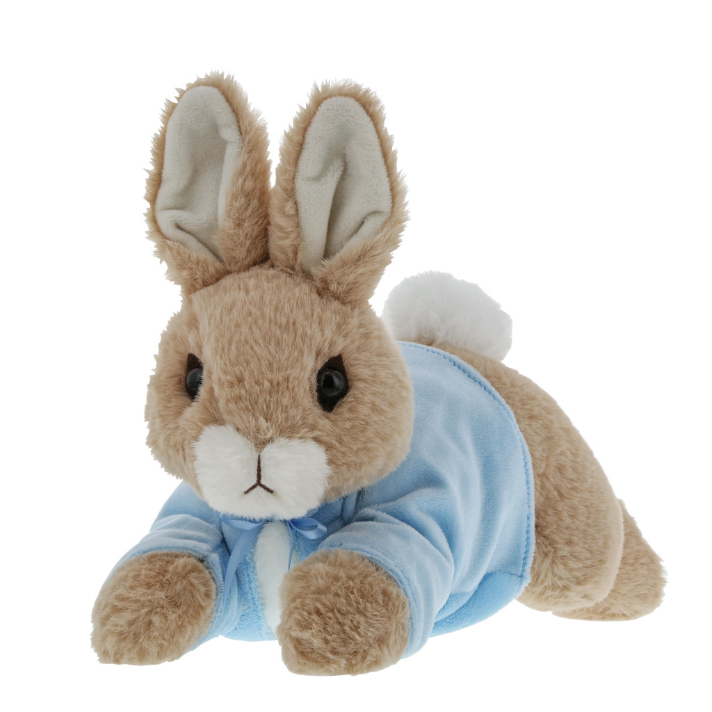 Above: New from Enesco this year is Peter Rabbit Lying Down.