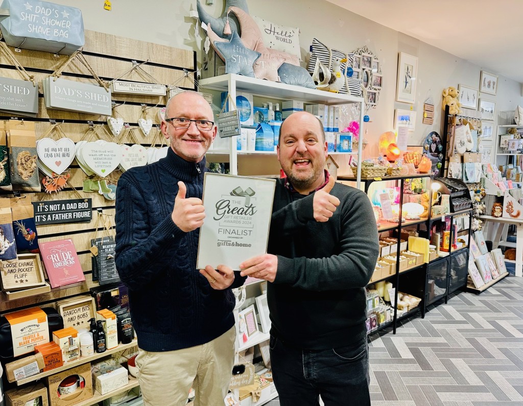 Above: A big thumbs up from John Dale (left) and Greg Rose, co-owners of Maybugs.