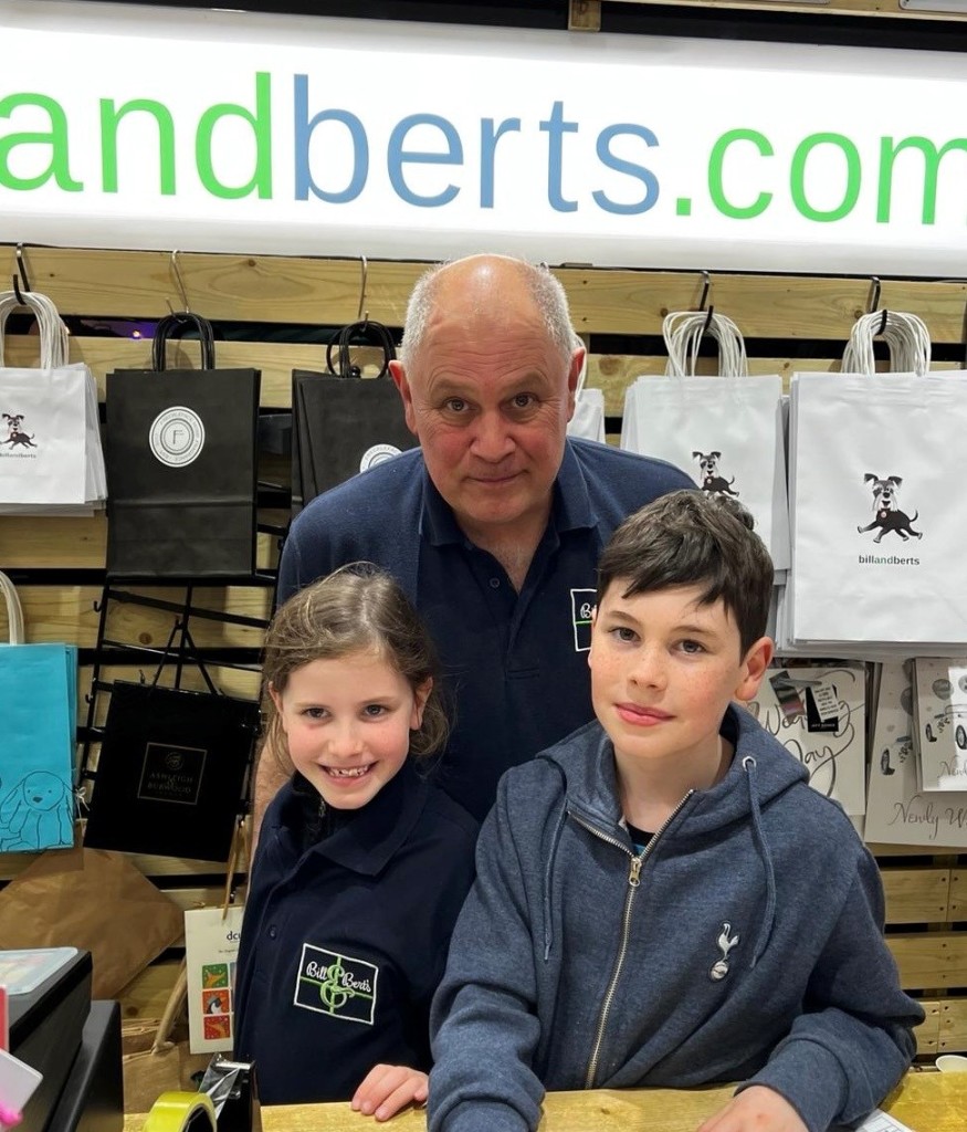 Above: Bill & Bert’s owner Bill Nettelfield enlisted the help of his two grandchildren to help out in the shop over the Mother’s Day weekend.