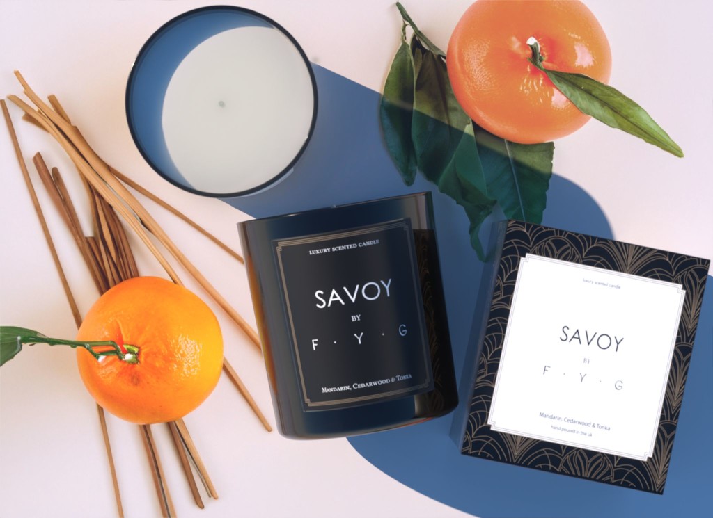 Above: The Savoy by F.Y.G. deliver an exclusive scent.