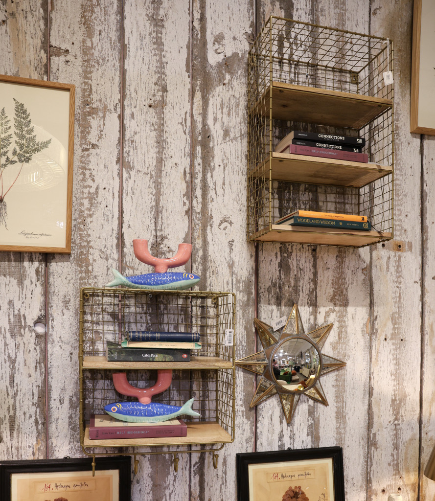 Above: Talking Tables’ Bon Appetit Sammy the fish ceramic candle holder, shown in store at Graham & Green.